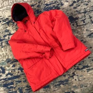 Lands' End Vibrant Red Jacket